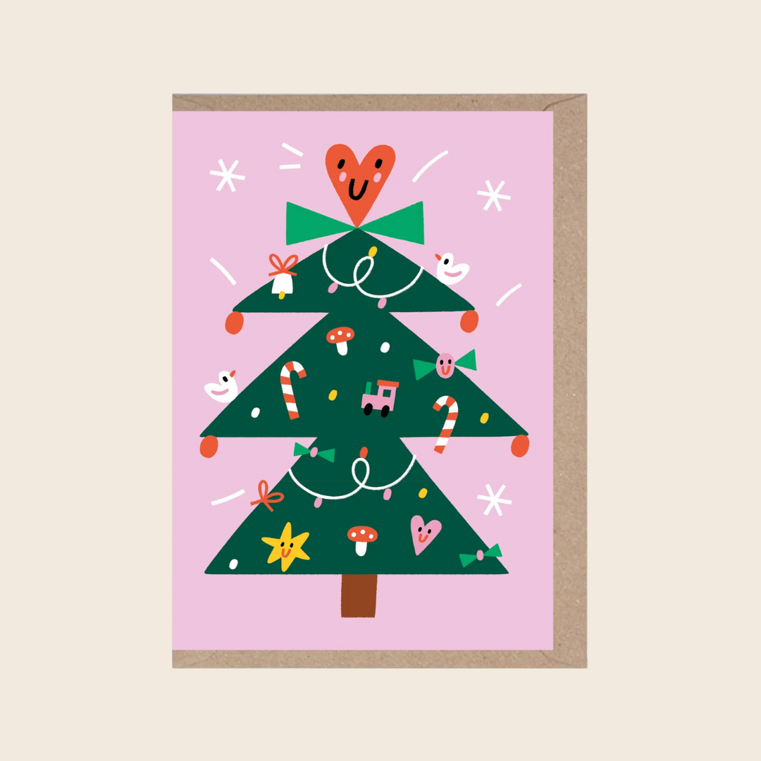 Cutie Christmas Tree Card