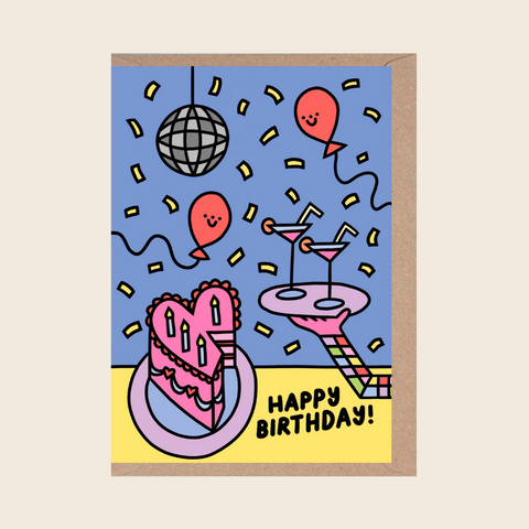 Happy Birthday Party Card