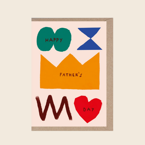 Father's Day Shapes Card