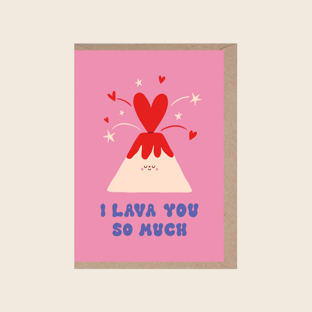 I Lava You So Much Card