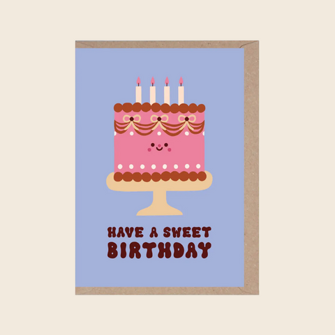 Have A Sweet Birthday Card