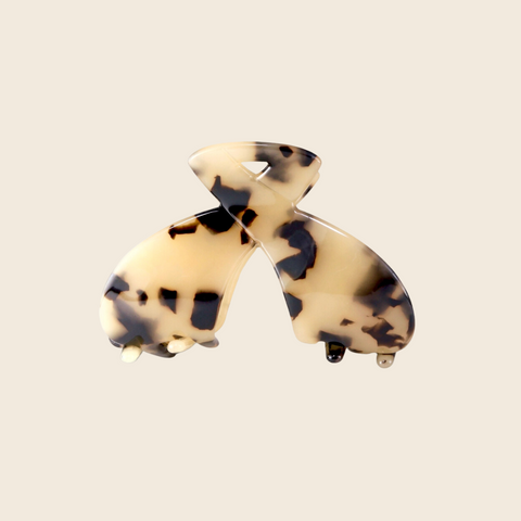 Arc Hair Claw | Light Cheetah Brown