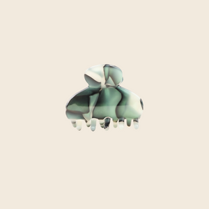 Mini Hair Claw | Green