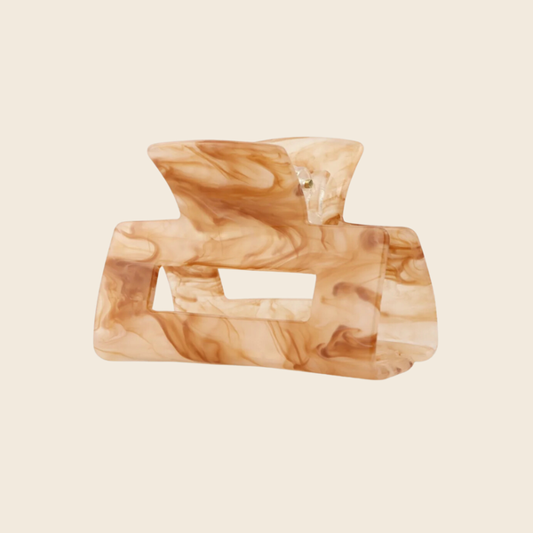 Hair Claw Clip | Sandstorm Brown