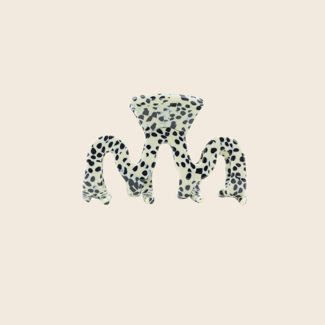 Small Wave Hair Claw | Dot
