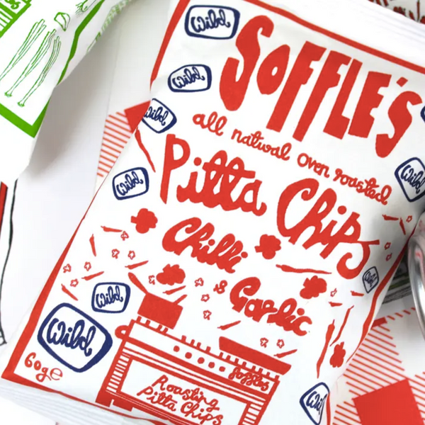 Soffle's Chilli and Garlic Pitta Chips | 60g