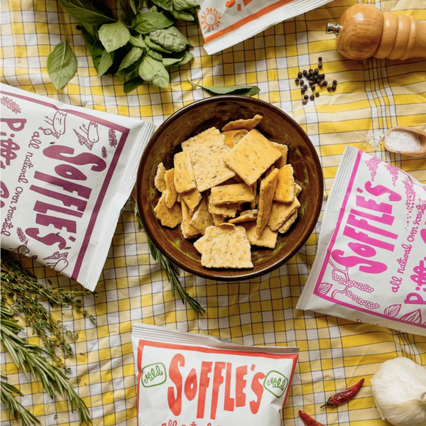 Soffle's Chilli and Garlic Pitta Chips | 60g