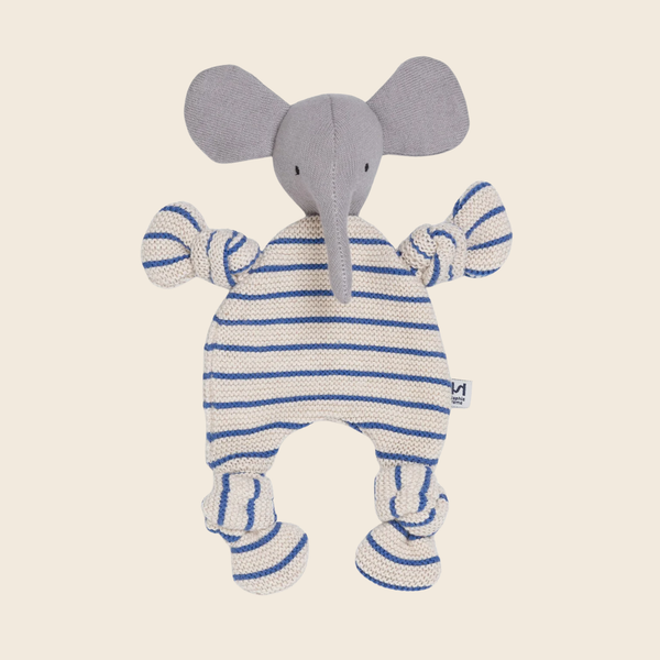 Knitted Elephant Cuddle Cloth