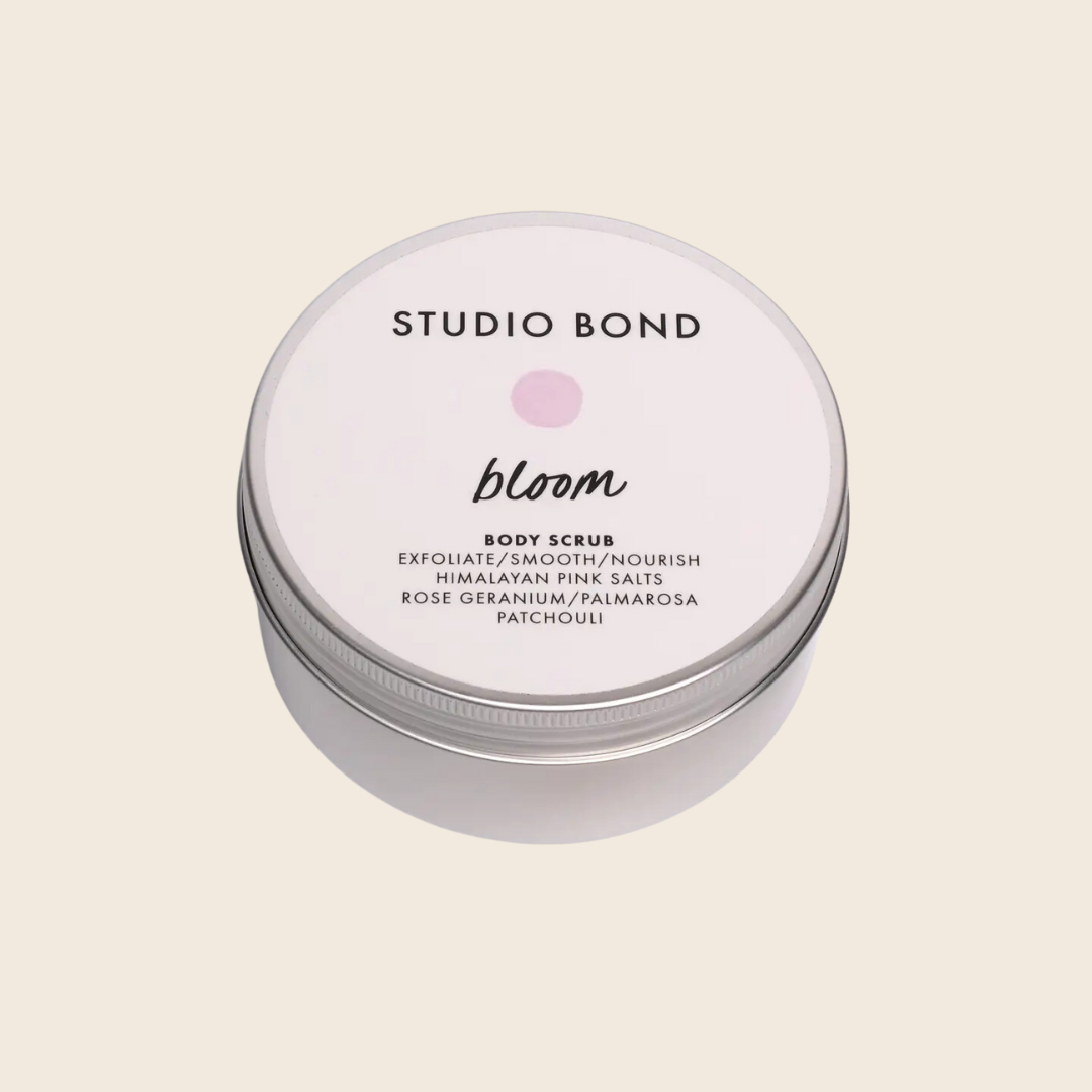 Bloom Body Scrub | Rose Geranium and Patchouli