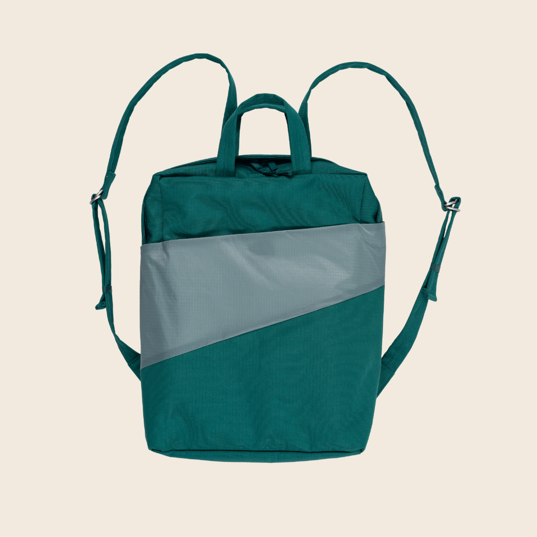 Waterproof Backpack | Green and Grey