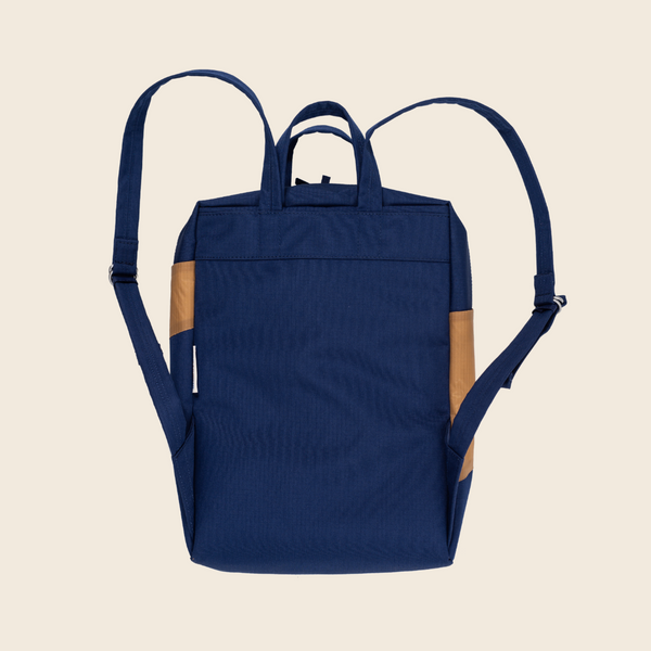 Waterproof Backpack | Navy and Camel