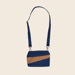 The New Bum Bag | Navy and Camel