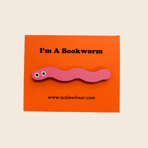 Bookworm Bookmark
