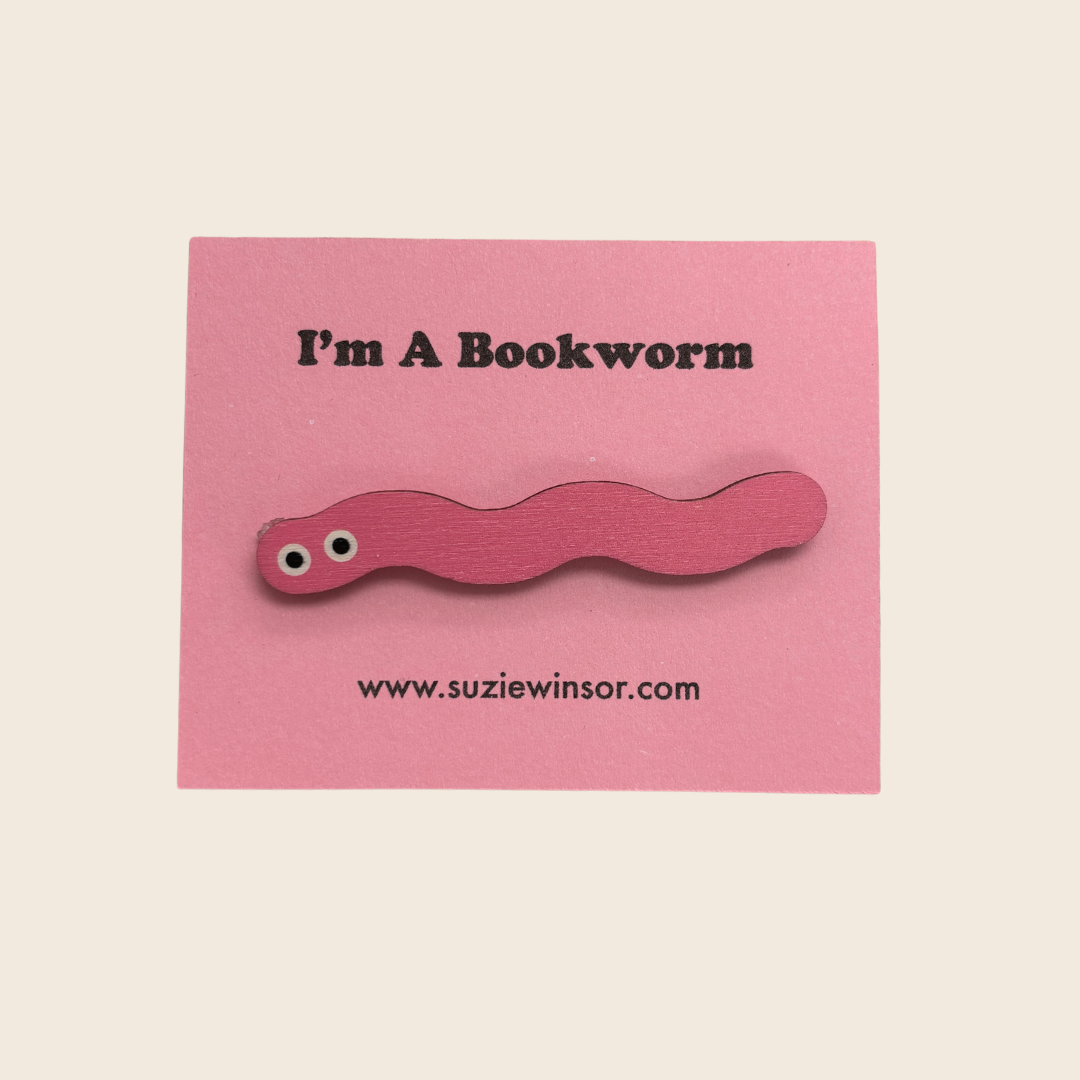 Bookworm Bookmark