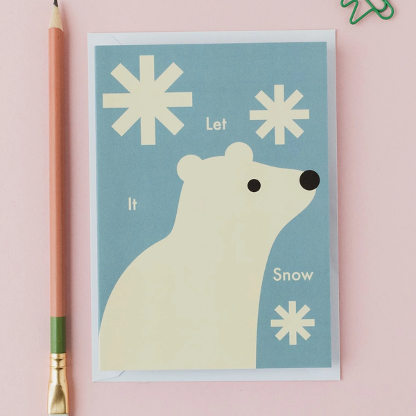 Let It Snow Card