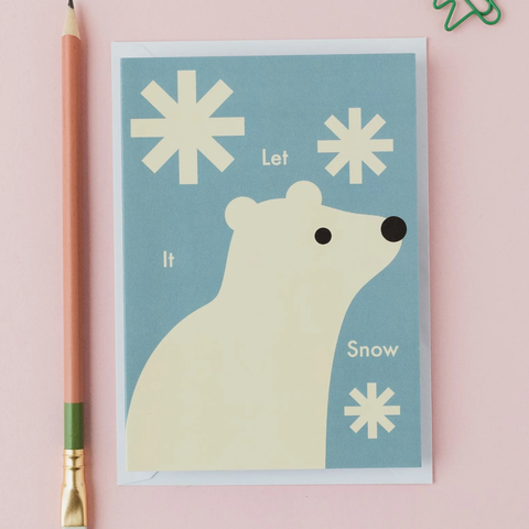 Let It Snow Card