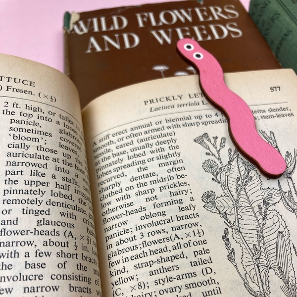 Bookworm Bookmark