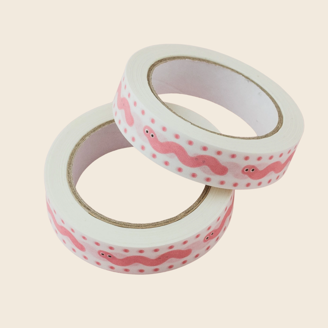 Tape Worm Tape Roll