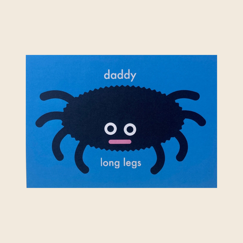 Daddy Long Legs Card