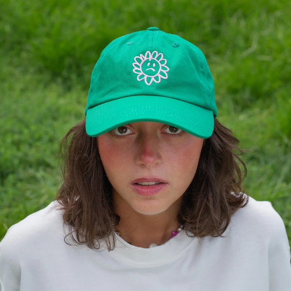 Silly Flower Cap | Green