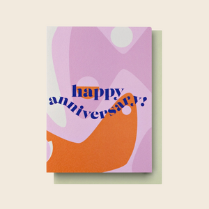 Happy Anniversary Lucia Print Card