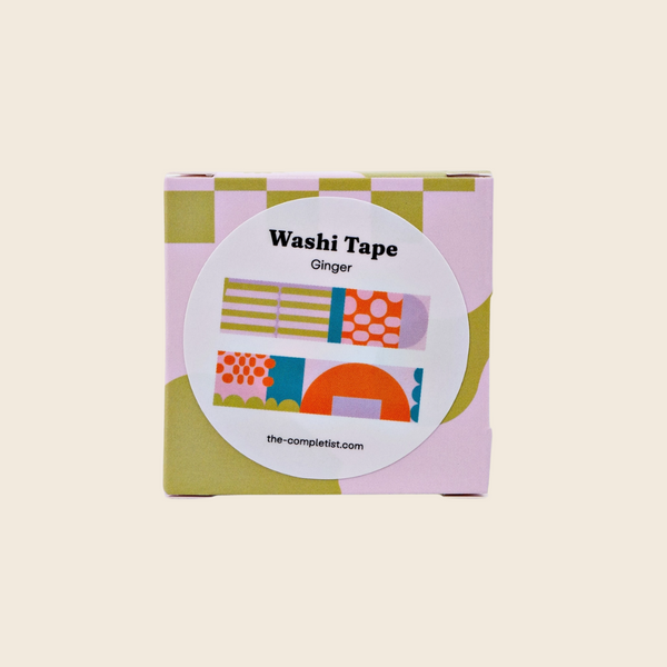 Ginger Print Washi Tape