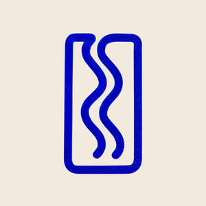 Miami 3D Printed Bookmark | Ultramarine