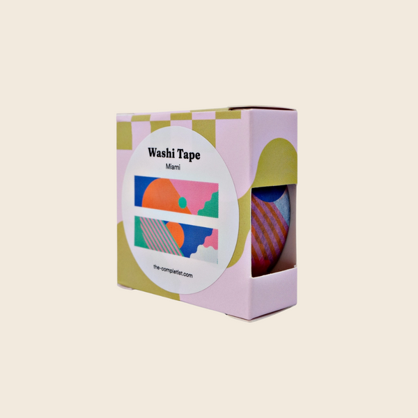 Miami Print Washi Tape