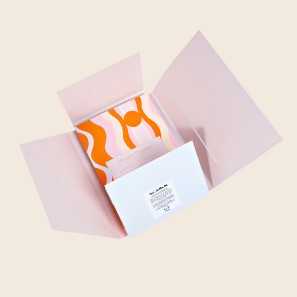 Undated Weekly Planner Book