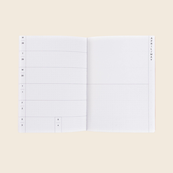 Ginger 2025 Weekly Planner Book