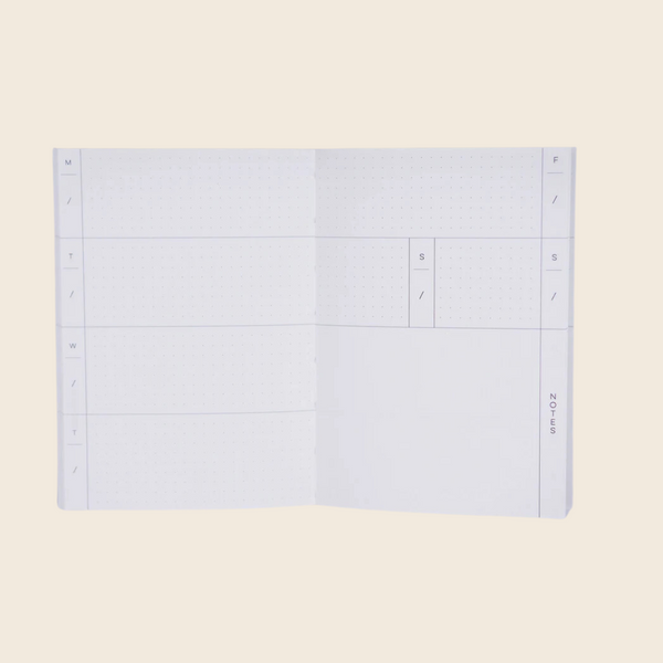 Superbloom Print Undated Pocket Weekly Planner