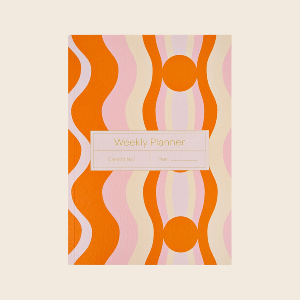 Undated Weekly Planner Book