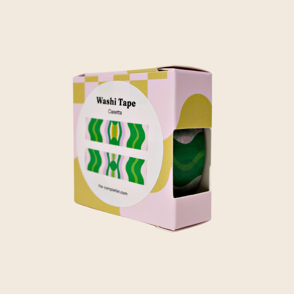 Cassetta Print Washi Tape