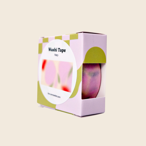 Hazy Print Washi Tape