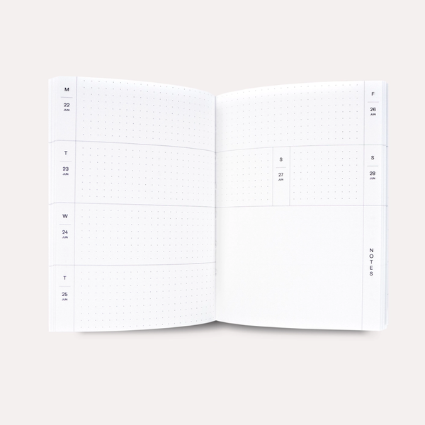 2026 Pocket Weekly Planner | Damson Print