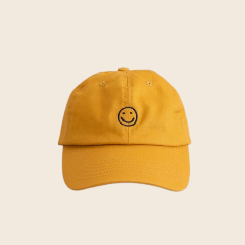 Smiley Cap | Mustard