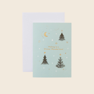 Walking In A Winter Wonderland Card