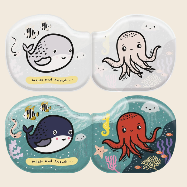 Colour Changing Bath Book | Whale and Friends