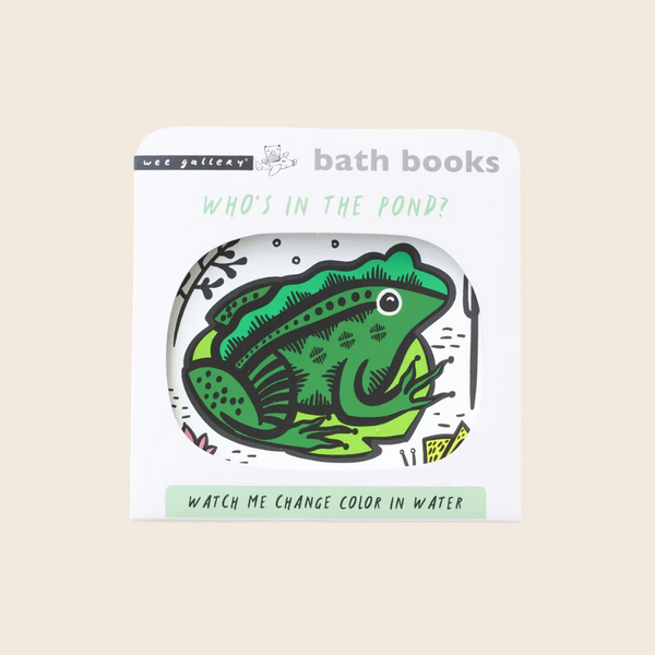 Colour Me Bath Book | Who's in the Pond?