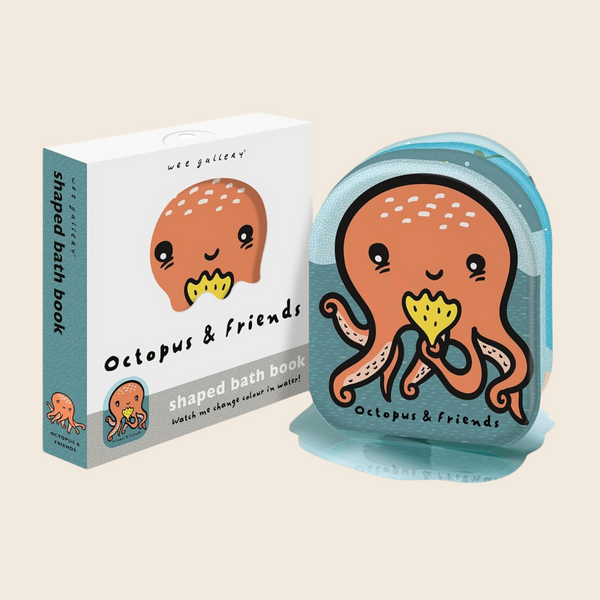 Colour Me Bath Book | Octopus and Friends