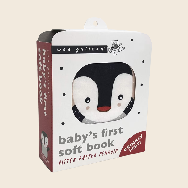 Pitter Patter Penguin Soft Cloth Book
