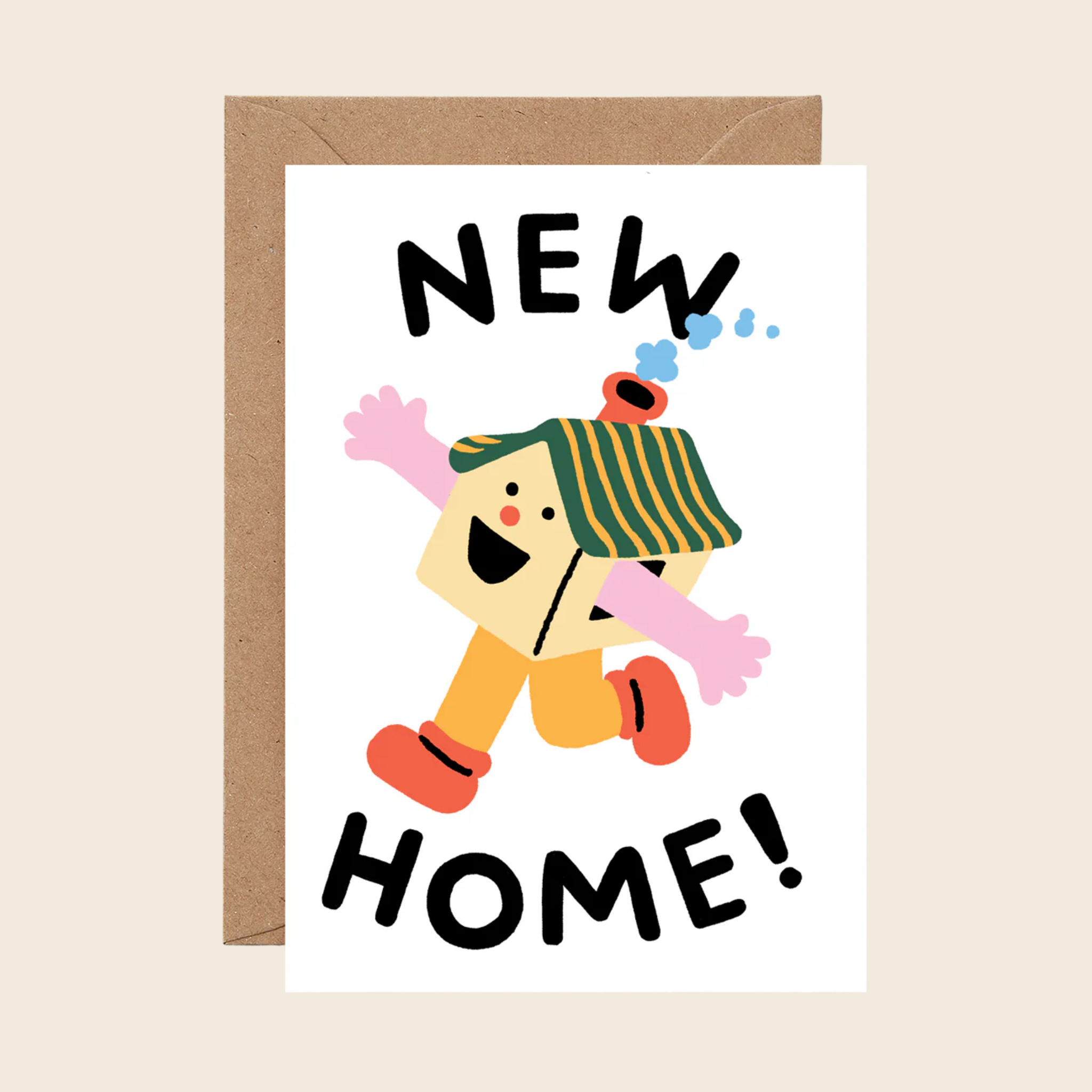 Happy House New Home Card