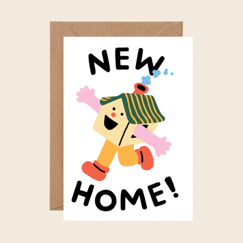 Happy House New Home Card