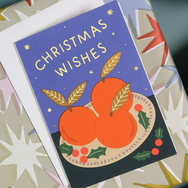 Christmas Wishes Clementines Card