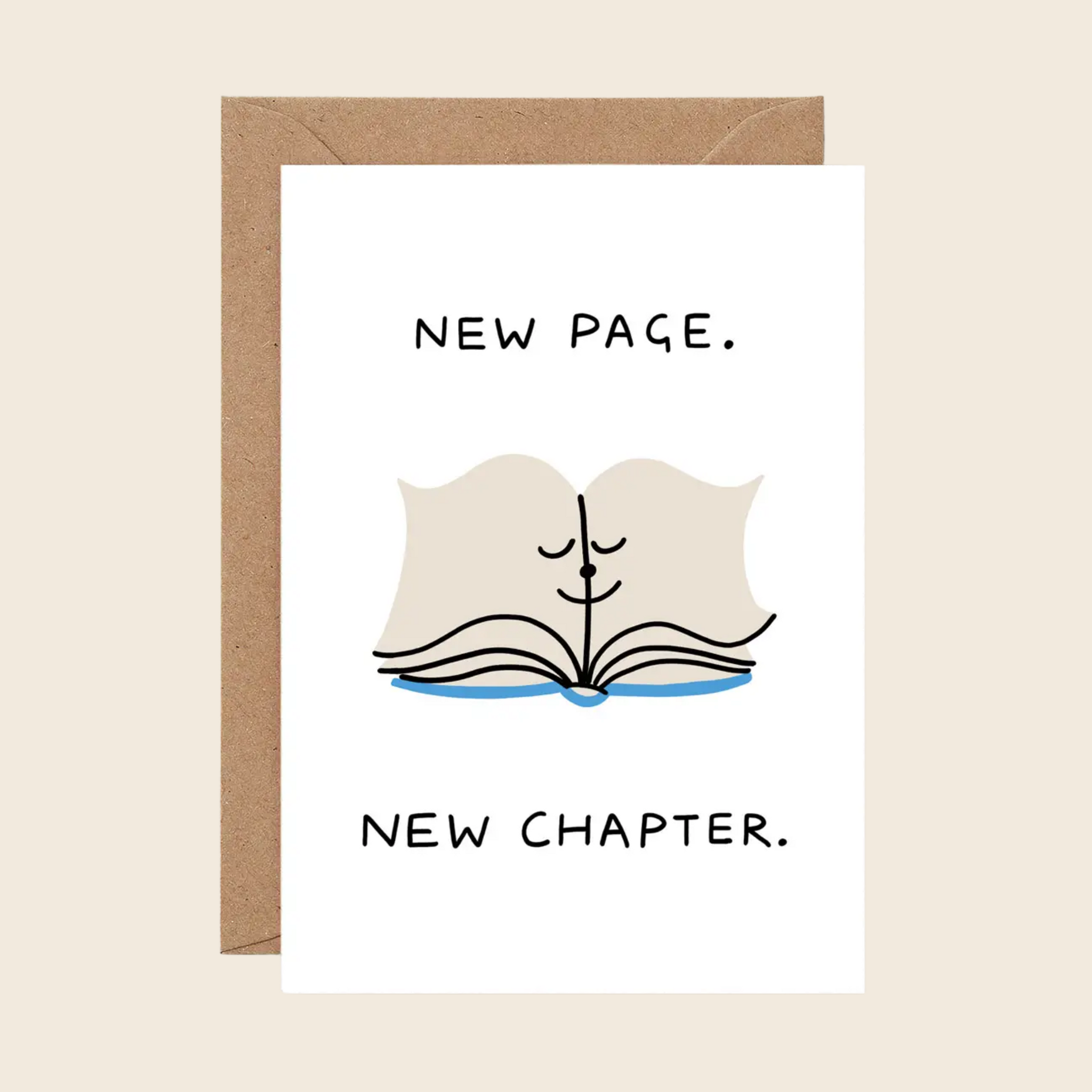 New Page, New Chapter Card