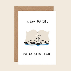 New Page, New Chapter Card