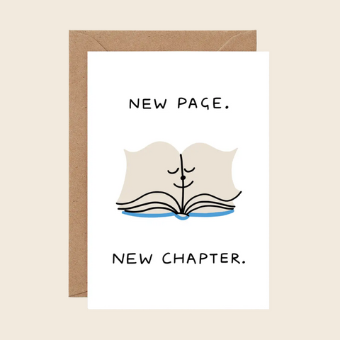 New Page, New Chapter Card