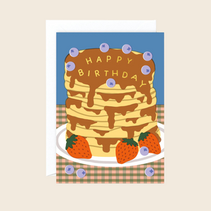 Birthday Pancakes Card