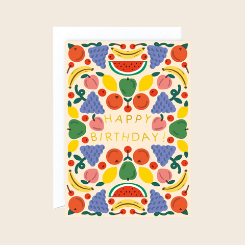 Fruity Birthday Card