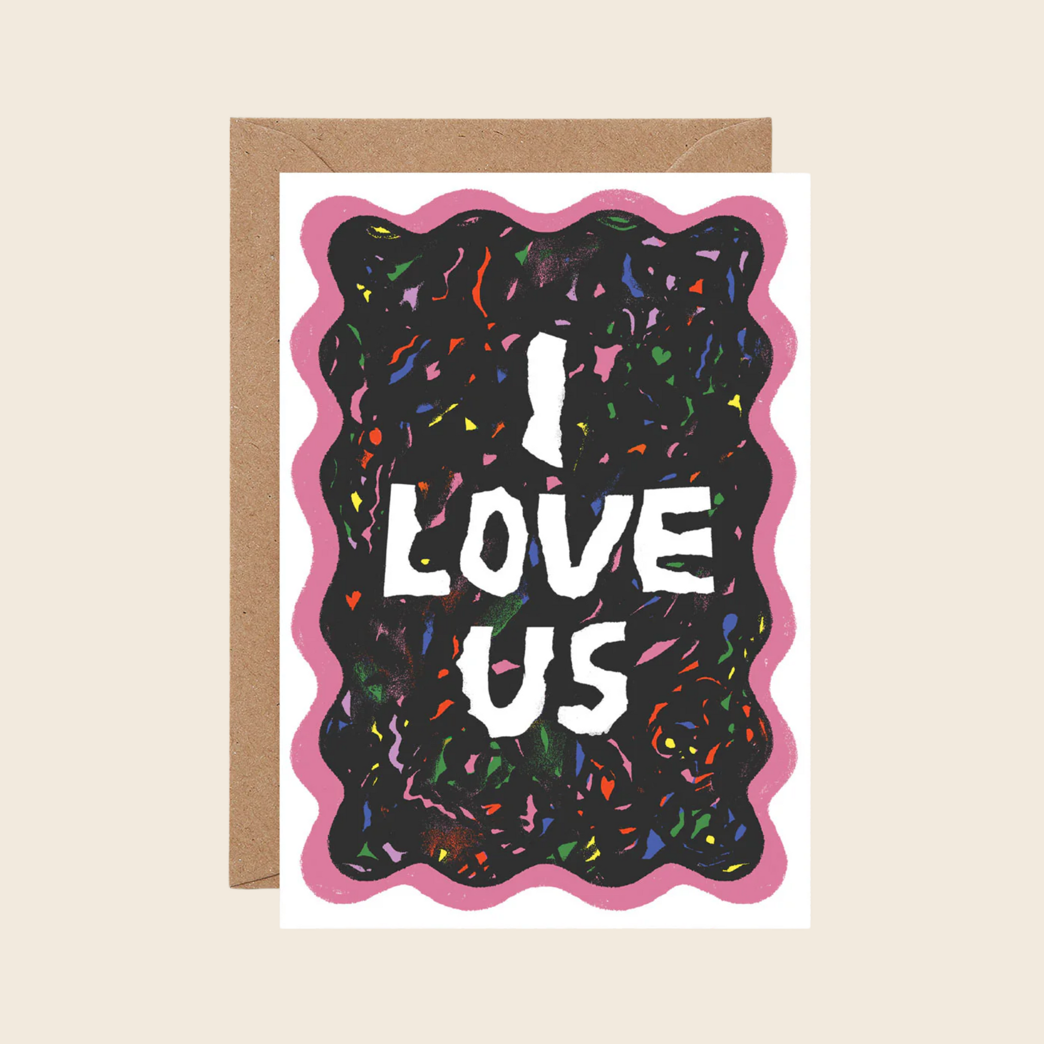 I Love Us Card